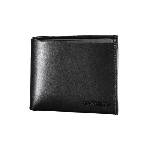 Calvin Klein Black Logo Bifold Wallet