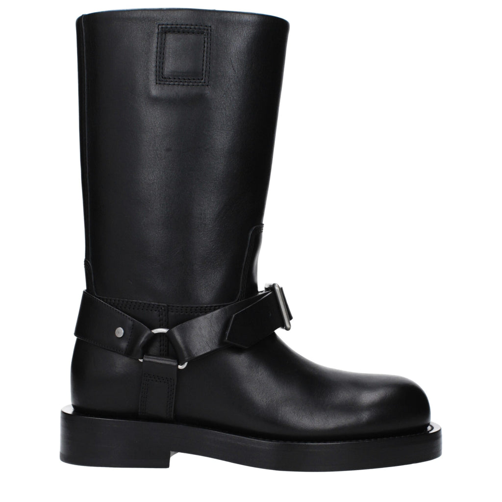 Black Leather Boots