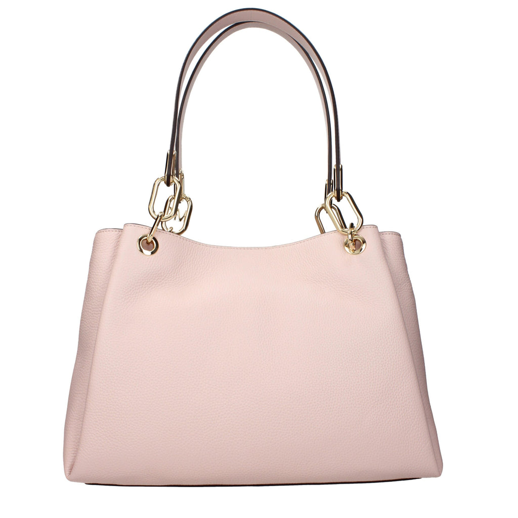 Michael Kors Pink Leather Shoulder Bag — detail view