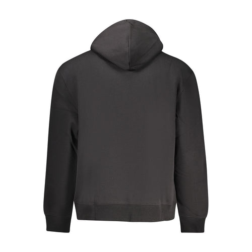 Calvin Klein Black Cotton Men’s Hooded Sweatshirt — alternate view