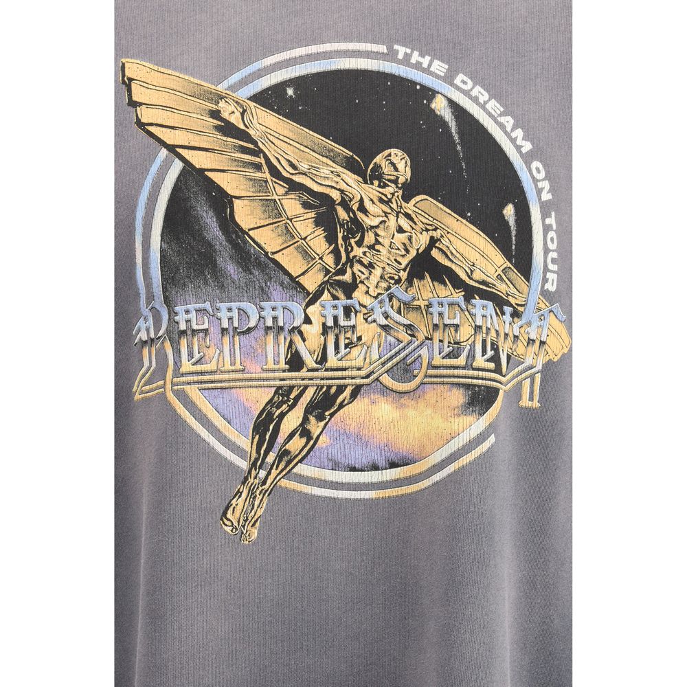 Gray Cotton T-Shirt