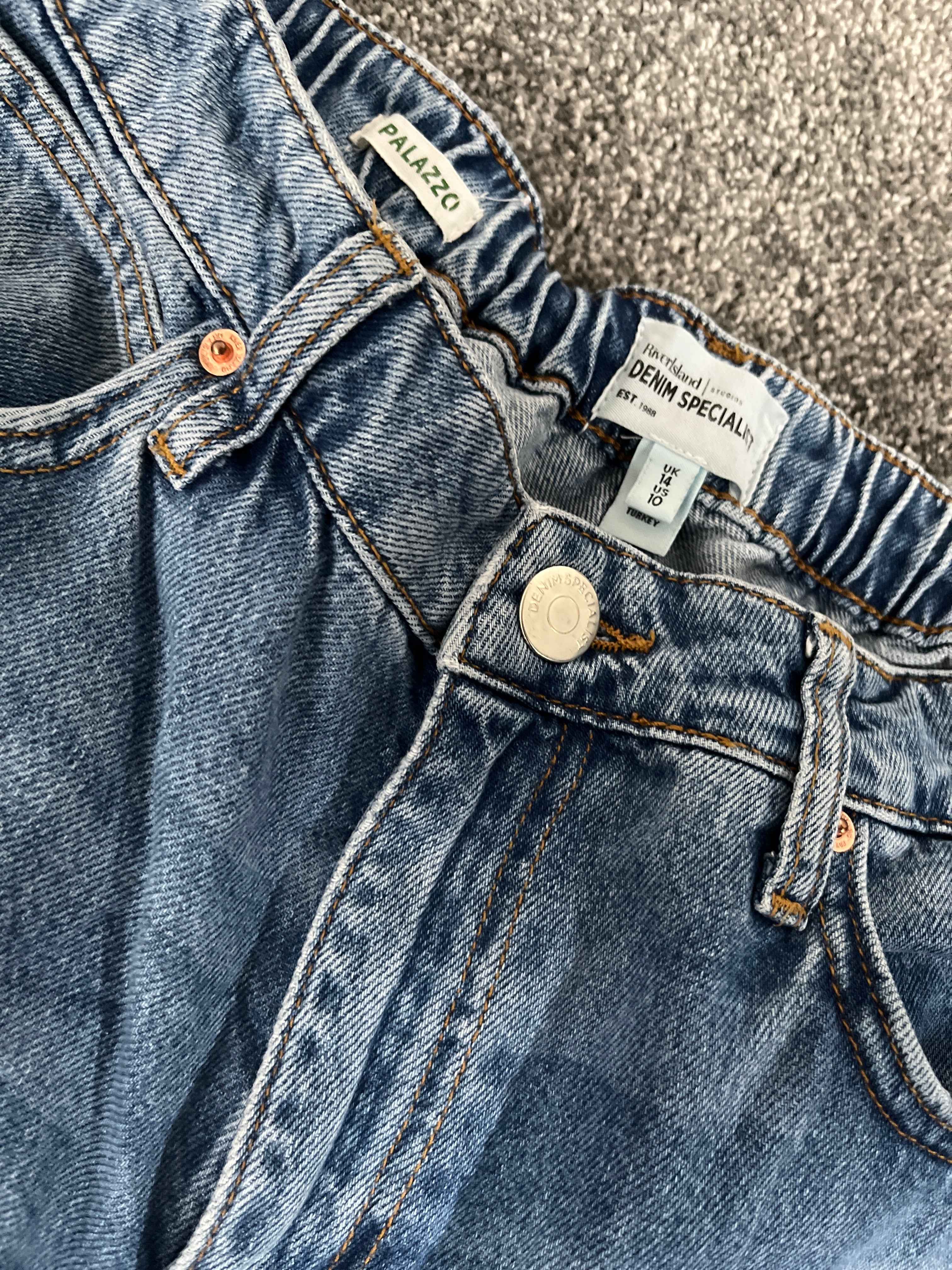 River Island Wide-Leg Jeans