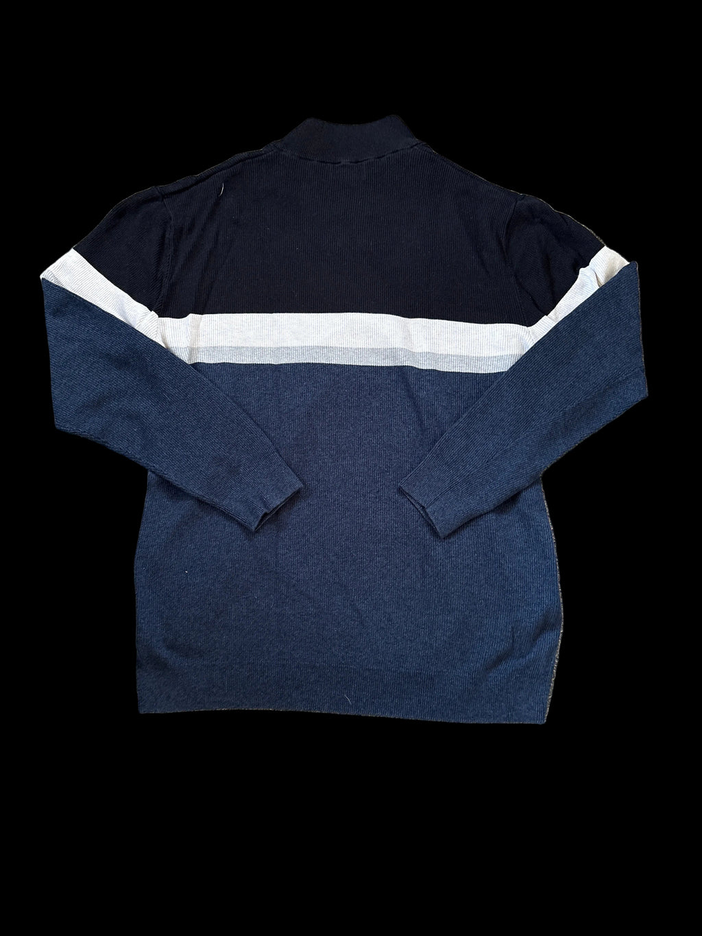 Next Navy Mock-Neck Jumper